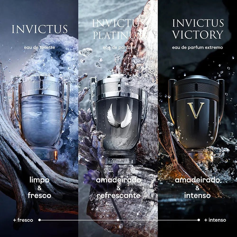 Invictus Platinum Paco Rabanne – Profumi Uomo – Eau de Parfum - 100 ml